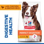 Hill's Science Plan Adult Perfect Digestion Medium Breed Chicken Dry Dog Food - 14kg_0